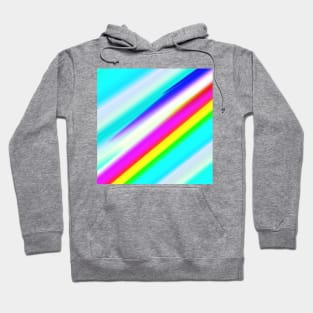 colorful abstract rainbow texture art Hoodie